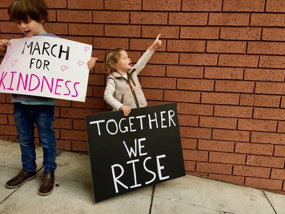 How to Bring Kids to a Protest March