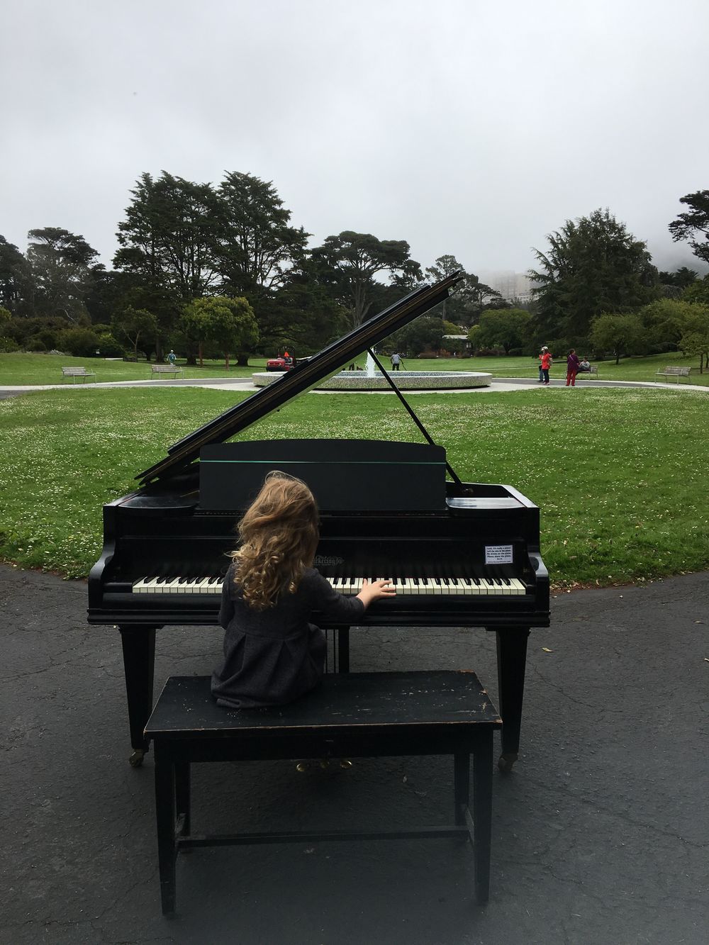 out & about: the flower piano at the san… | ggmg | san francisco