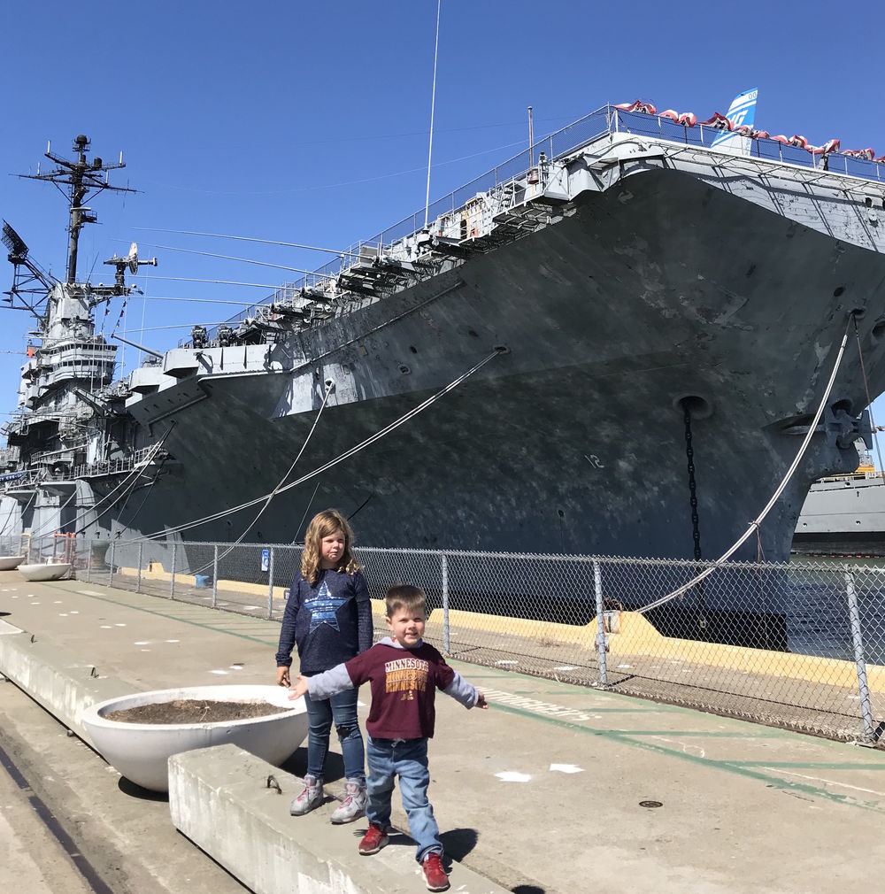 Mom Docent: USS Hornet