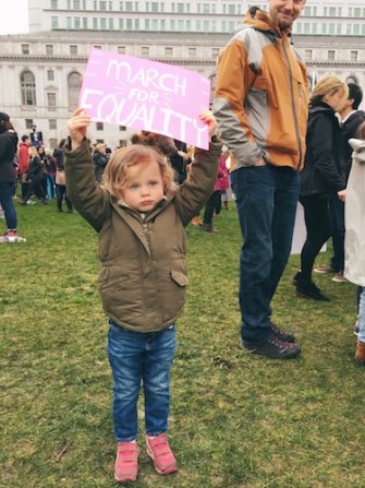 Toddler Protest